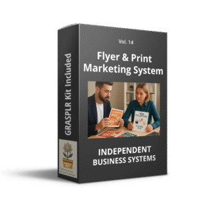 GRASPLR Flyer & Print Marketing System
