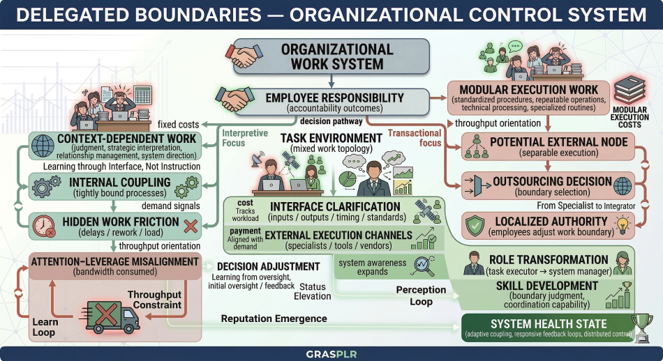 Delegated Boundaries as an Organizational Control System