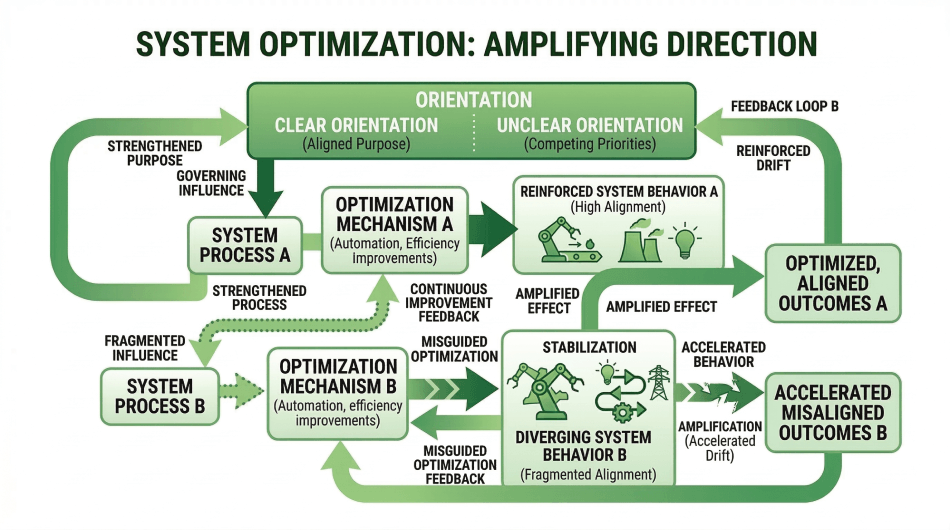 Orientation Before Optimization