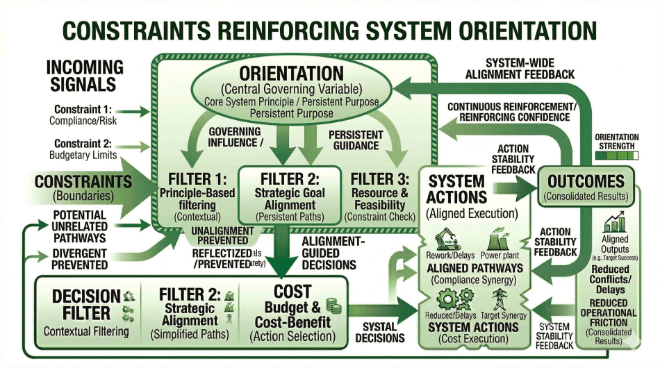The Role of Constraints in Orientation