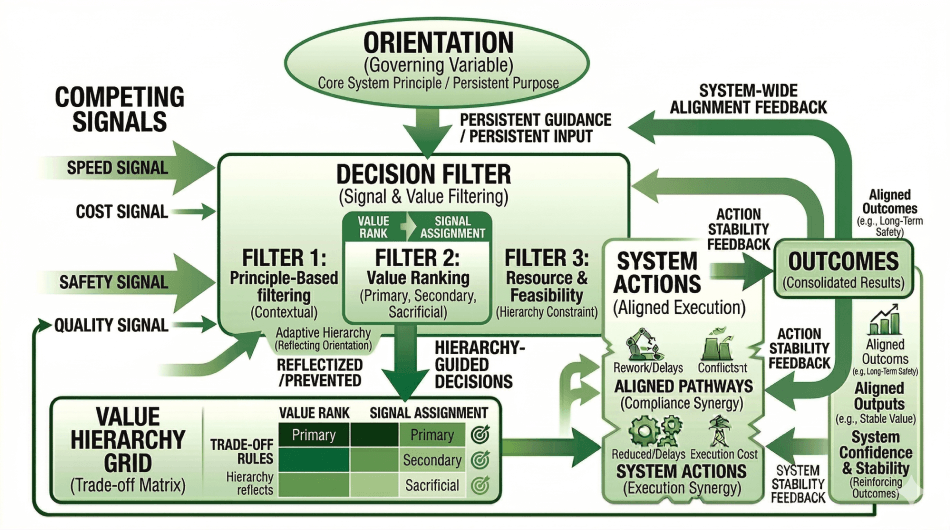 Orientation and Value Hierarchies