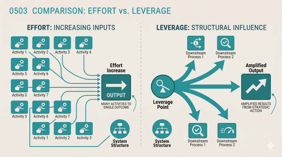 The Difference Between Effort and Leverage